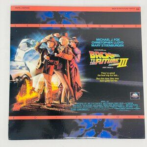 Universal Video Home Back to the Future III 3 Laserdisc LD Rare Collectible